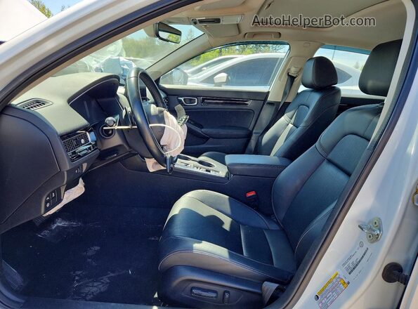 2HGFE1F9XNH003466 2022 HONDA CIVIC White Вид салону спереду