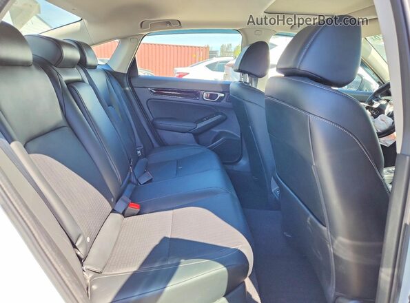 2HGFE1F9XNH003466 2022 HONDA CIVIC White Вид задніх сидінь