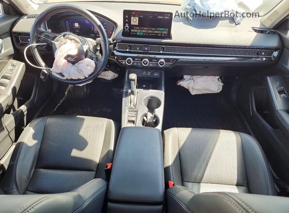 2HGFE1F9XNH003466 2022 HONDA CIVIC White Вид панелі приладів