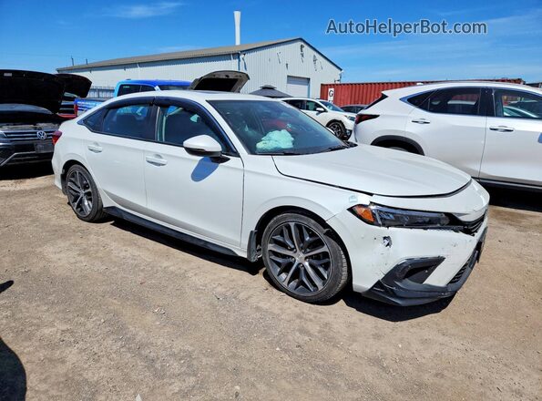 2HGFE1F9XNH003466 2022 HONDA CIVIC White Передня права чверть