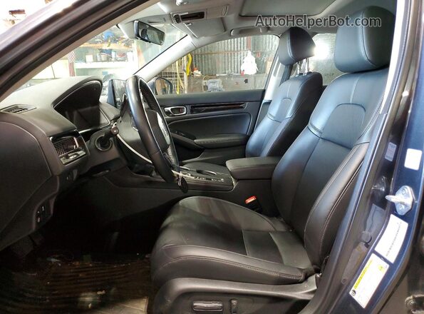 2HGFE1F9XNH007680 2022 HONDA CIVIC Угольный Вид салона спереди