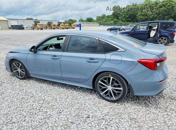 2HGFE1F9XNH317571 2022 HONDA CIVIC Blue Задня ліва чверть