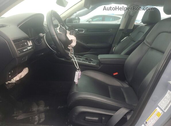 2HGFE1F9XNH317571 2022 HONDA CIVIC Blue Вид салону спереду