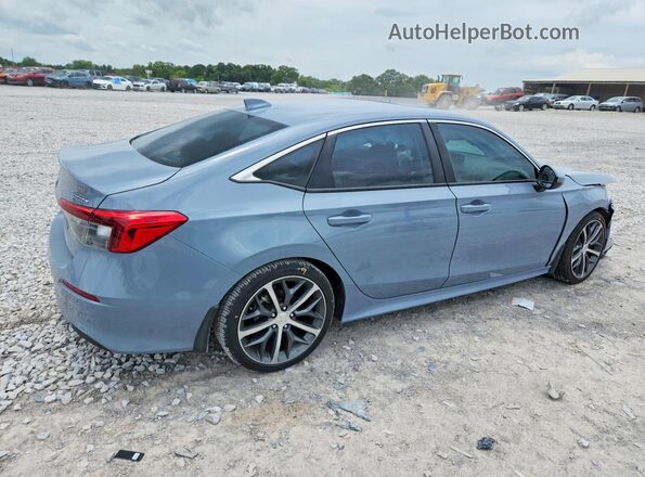 2HGFE1F9XNH317571 2022 HONDA CIVIC Blue Задня права чверть