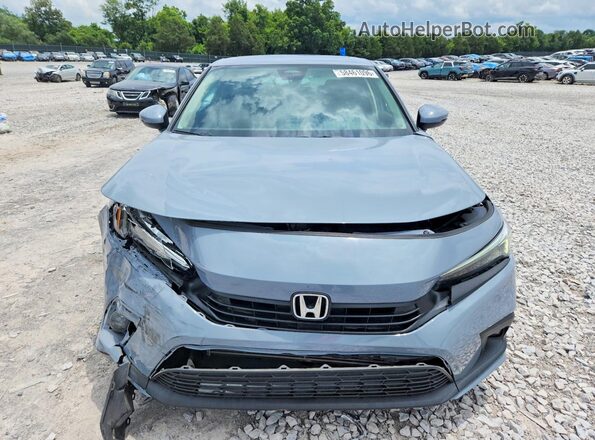 2HGFE1F9XNH317571 2022 HONDA CIVIC Blue Вид спереду