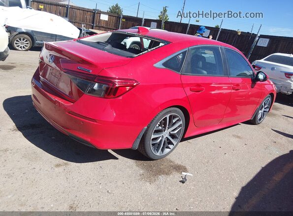 2HGFE1F9XNH323872 2022 HONDA CIVIC Red Trasero derecho