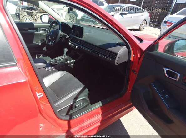 2HGFE1F9XNH323872 2022 HONDA CIVIC Red Vista interior delantera