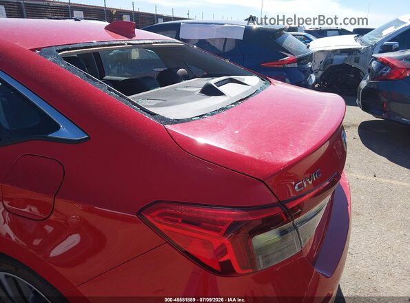 2HGFE1F9XNH323872 2022 HONDA CIVIC Red 