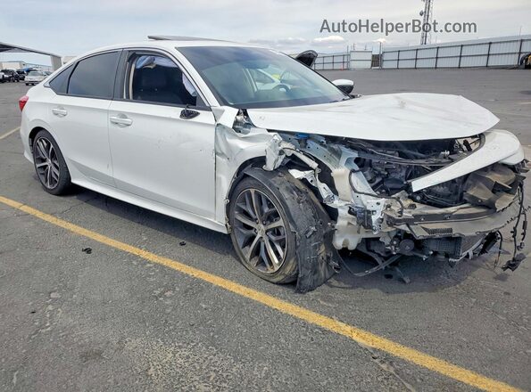 2HGFE1F9XNH328926 2022 HONDA CIVIC Белый Передняя правая четверть