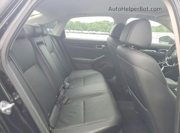 2HGFE1F9XRH334702 2024 HONDA CIVIC Black Widok tylnych siedzeń
