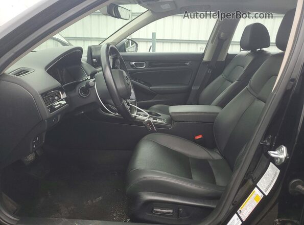 2HGFE1F9XRH334702 2024 HONDA CIVIC Black Widok wnętrza z przodu
