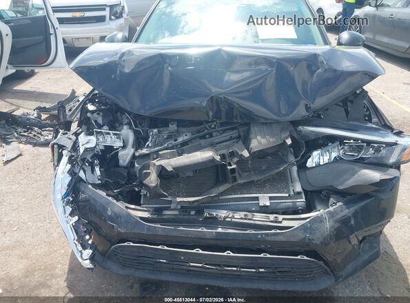 2HGFE2F20NH523586 2022 HONDA CIVIC Black Դիմացի տեսք