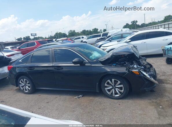 2HGFE2F20NH523586 2022 HONDA CIVIC Black Սալոնի հետևի տեսք