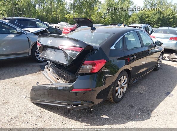 2HGFE2F20NH540257 2022 HONDA CIVIC Black Trasero derecho