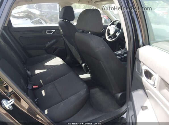 2HGFE2F20NH540257 2022 HONDA CIVIC Black Vista de la etiqueta del VIN