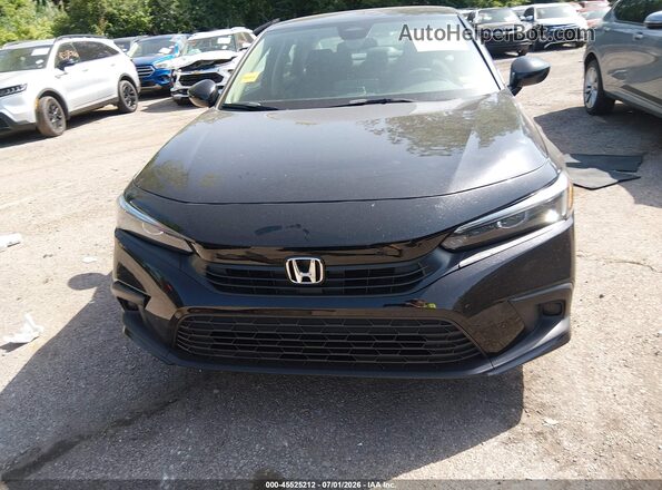 2HGFE2F20NH540257 2022 HONDA CIVIC Black Vista del cuadro de instrumentos