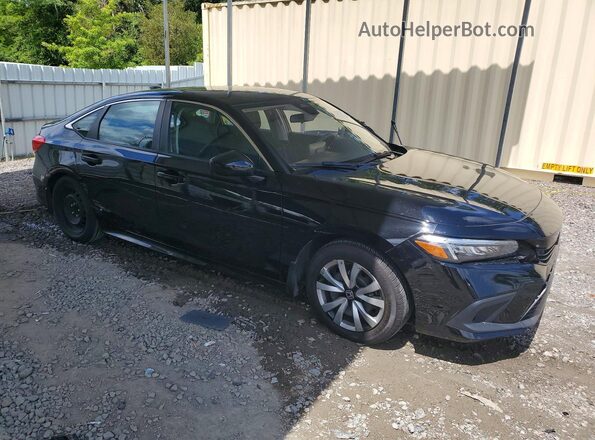 2HGFE2F20NH564042 2022 HONDA CIVIC Black წინა მარჯვენა