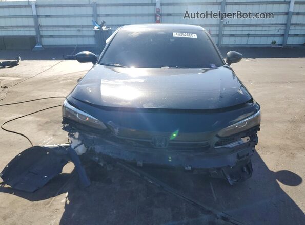 2HGFE2F20NH569256 2022 HONDA CIVIC Black წინა ხედი