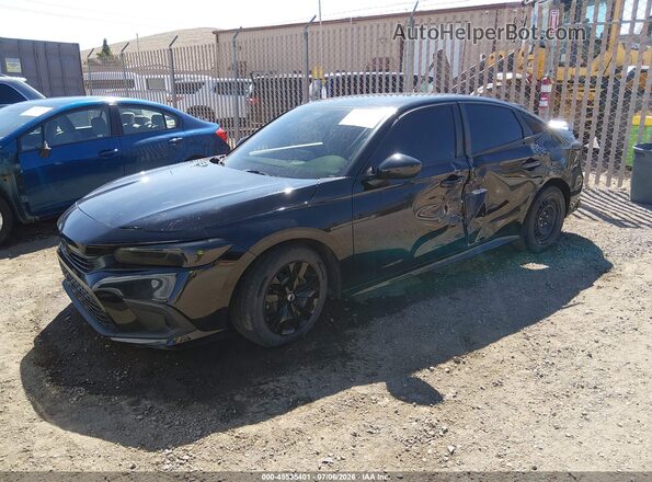 2HGFE2F20PH538494 2023 HONDA CIVIC Black Передня ліва чверть