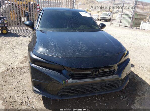 2HGFE2F20PH538494 2023 HONDA CIVIC Black Вид панелі приладів