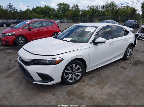 2HGFE2F20PH539676 2023 HONDA CIVIC White Vista tres cuartos delantera izquierda