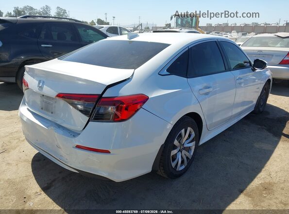 2HGFE2F20PH550046 2023 HONDA CIVIC White უკანა მარჯვენა