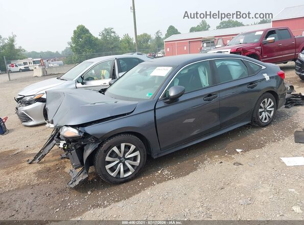 2HGFE2F20PH555201 2023 HONDA CIVIC Gray Przód lewy