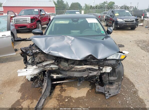 2HGFE2F20PH555201 2023 HONDA CIVIC Gray Widok zestawu wskaźników