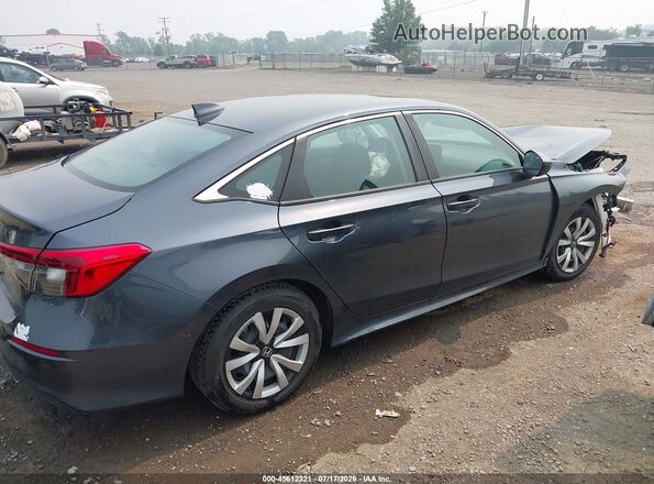 2HGFE2F20PH555201 2023 HONDA CIVIC Gray Widok wnętrza z tyłu