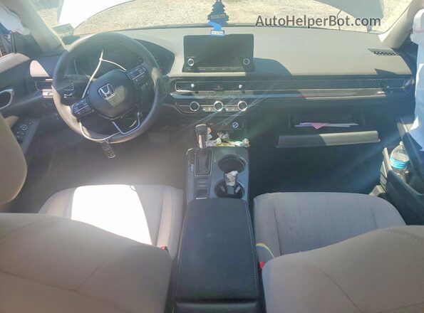2HGFE2F20PH567669 2023 HONDA CIVIC Gray Առջևի վահանակի տեսք