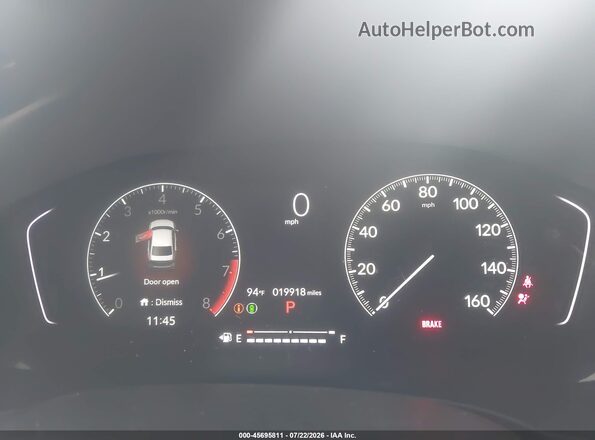 2HGFE2F20RH515171 2024 HONDA CIVIC Серый Вид задних сидений