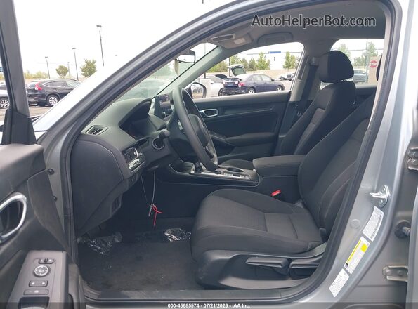 2HGFE2F20SH509957 2025 HONDA CIVIC Silver წინა სალონის ხედი