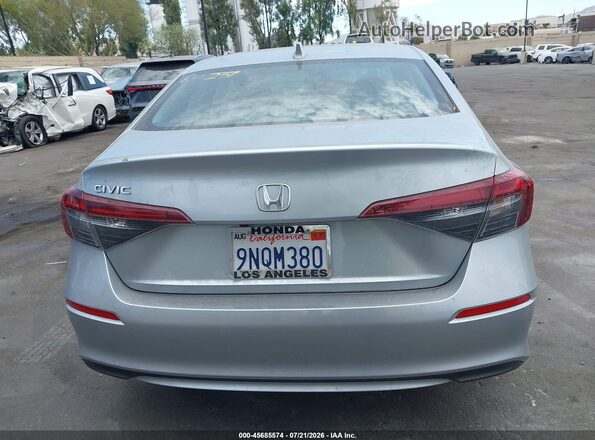 2HGFE2F20SH509957 2025 HONDA CIVIC Silver 