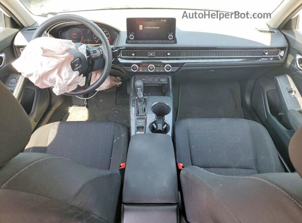 2HGFE2F20SH588269 2025 HONDA CIVIC White Dashboard view