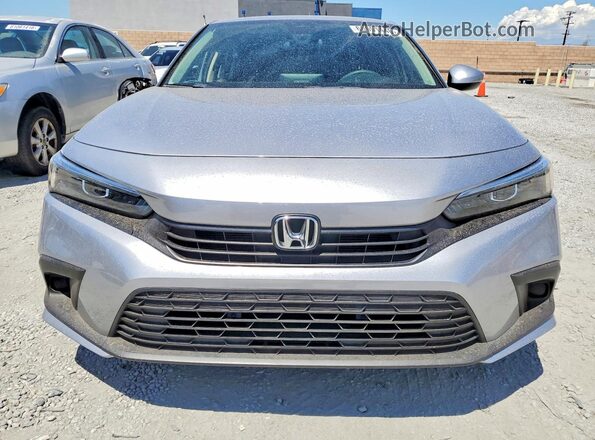 2HGFE2F21NH545516 2022 HONDA CIVIC Серебряный Вид спереди