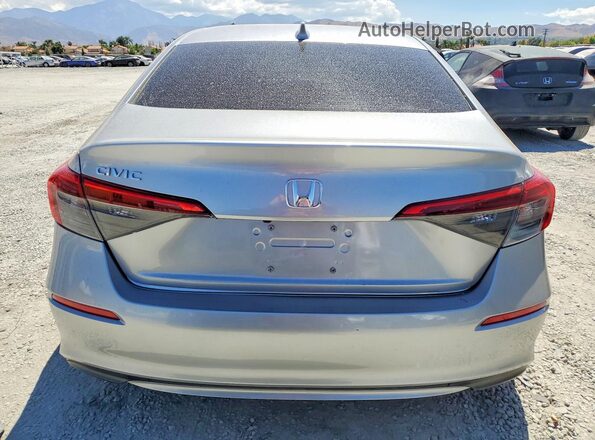 2HGFE2F21NH545516 2022 HONDA CIVIC Серебряный Вид сзади