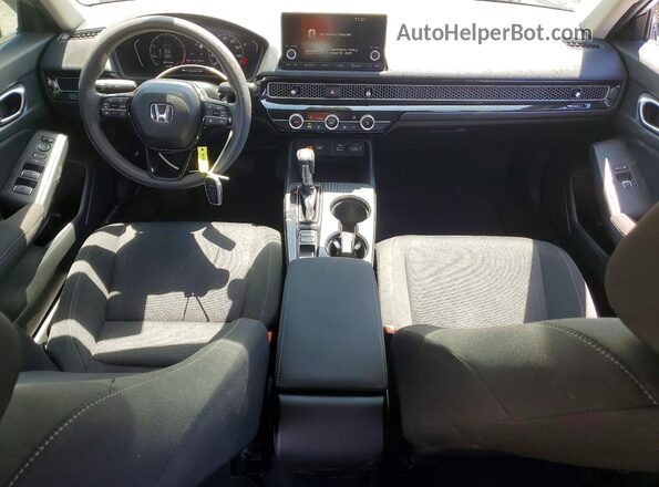 2HGFE2F21NH545516 2022 HONDA CIVIC Серебряный Вид панели приборов