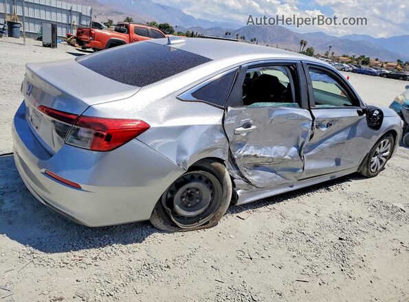 2HGFE2F21NH545516 2022 HONDA CIVIC Серебряный Задняя правая четверть