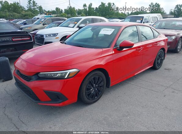 2HGFE2F21PH541873 2023 HONDA CIVIC Red Передня ліва чверть