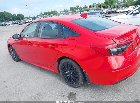 2HGFE2F21PH541873 2023 HONDA CIVIC Red Панорамний вид салону 360°