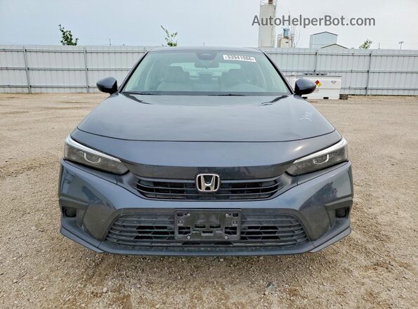 2HGFE2F21RH524509 2024 HONDA CIVIC Gray Widok z przodu