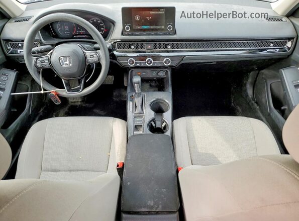 2HGFE2F21RH524509 2024 HONDA CIVIC Gray Widok deski rozdzielczej