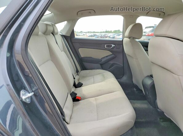 2HGFE2F21RH524509 2024 HONDA CIVIC Gray Widok tylnych siedzeń