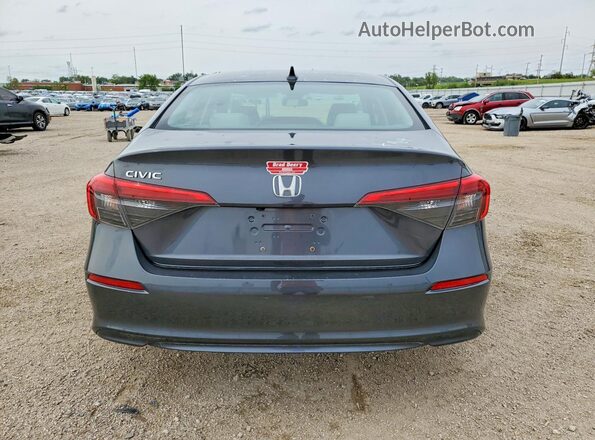 2HGFE2F21RH524509 2024 HONDA CIVIC Gray Widok z tyłu