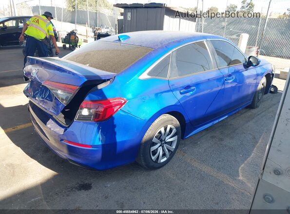 2HGFE2F21RH549166 2024 HONDA CIVIC Blue Հետևի աջ