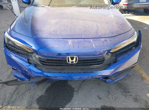 2HGFE2F21RH549166 2024 HONDA CIVIC Blue Դիմացի տեսք