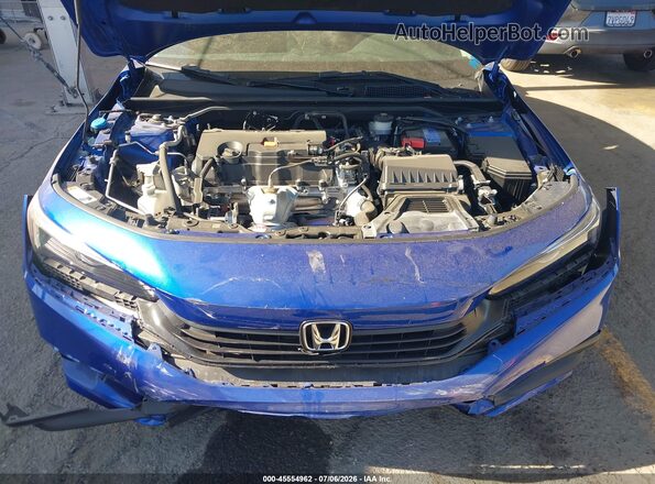2HGFE2F21RH549166 2024 HONDA CIVIC Blue Հետևի տեսք