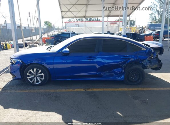 2HGFE2F21RH549166 2024 HONDA CIVIC Blue Սալոնի 360 աստիճան տեսք