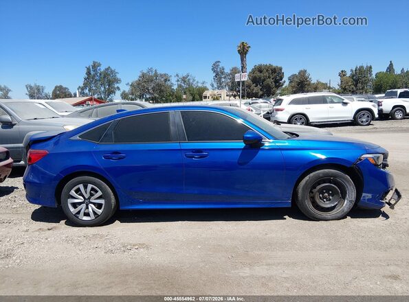 2HGFE2F21RH549166 2024 HONDA CIVIC Blue Սալոնի հետևի տեսք