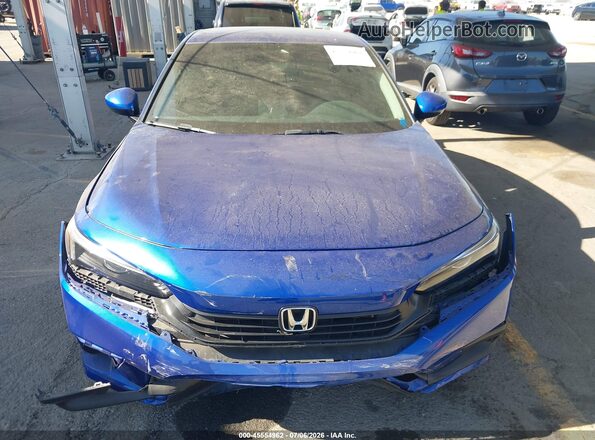 2HGFE2F21RH549166 2024 HONDA CIVIC Blue Սարքավորումների վահանակի տեսք